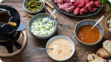 Fleisch Fondue