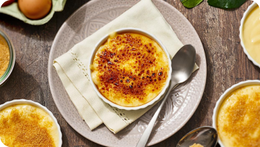 Zitronengras Creme Brulee