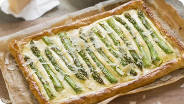 Spargel Tarte