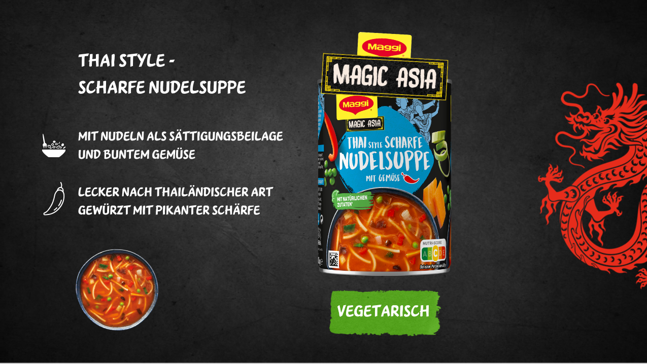 scharfe Nudelsuppe