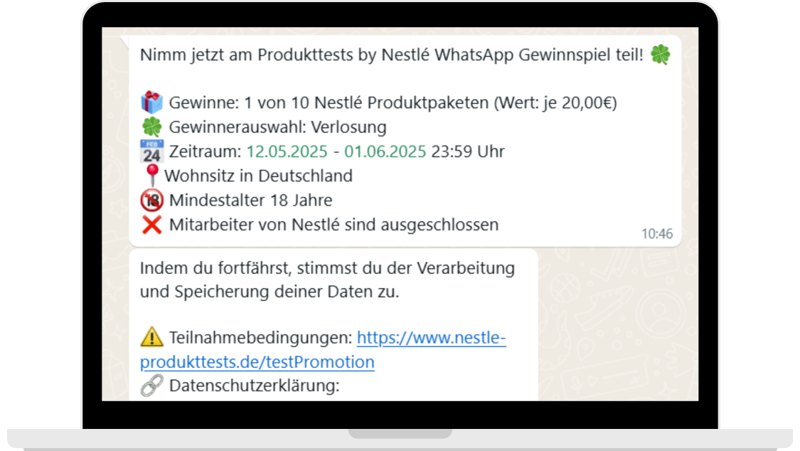 Beschreibung Chatbot