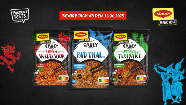 MAGGI Saucy Noodles Produkttest