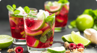 Rezepte für alkoholfreie Cocktails