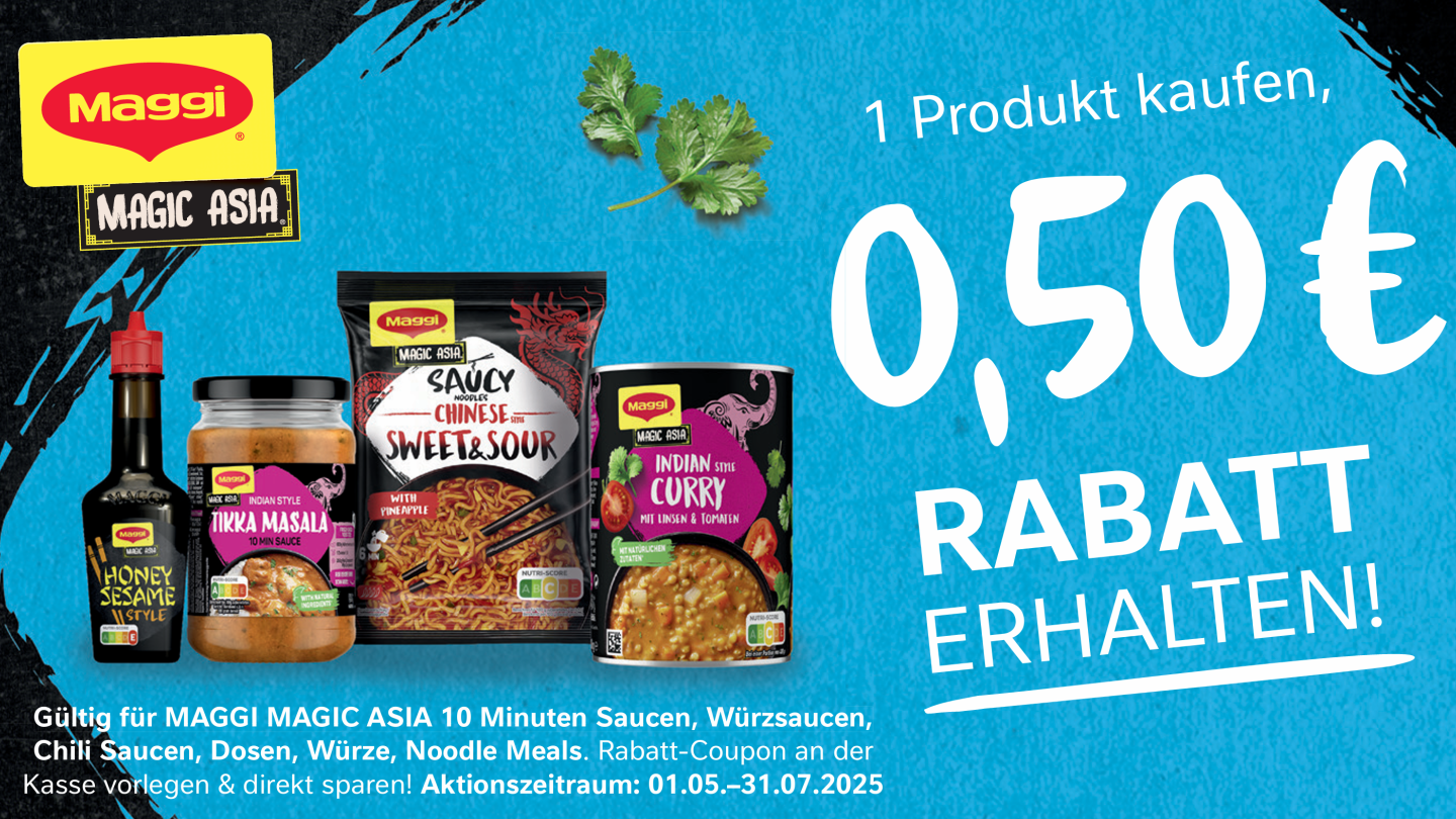 MAGGI 0,50€ Coupon