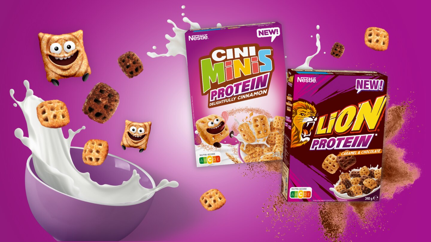 Cini Minis & Lion Protein Header