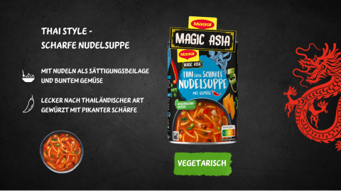 scharfe Nudelsuppe