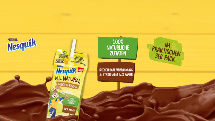 NESQUIK trinkfertiger Kakao Produkttest: das Ergebnis