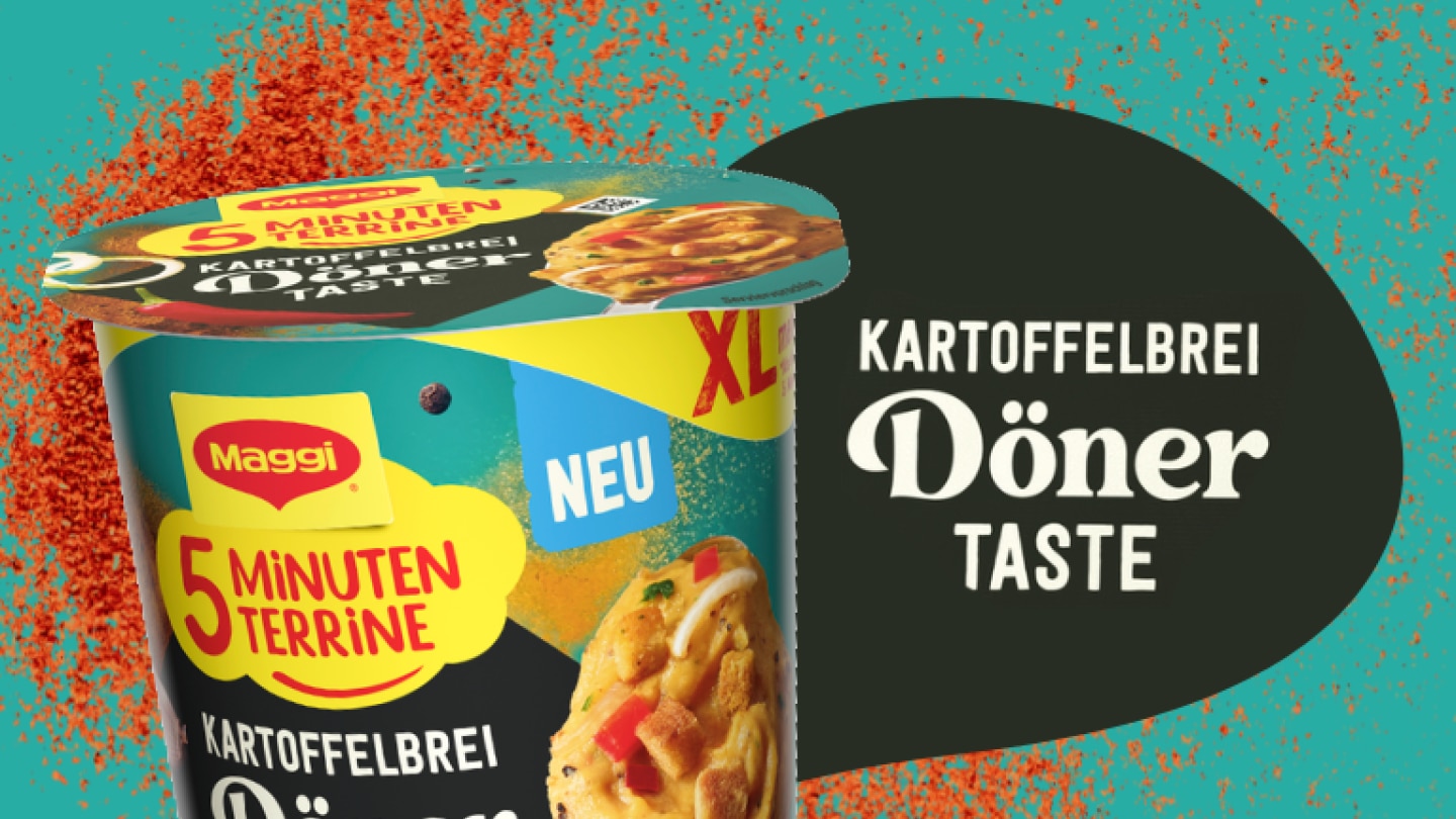 Produkttest Maggi Kartoffelbrei Döner 