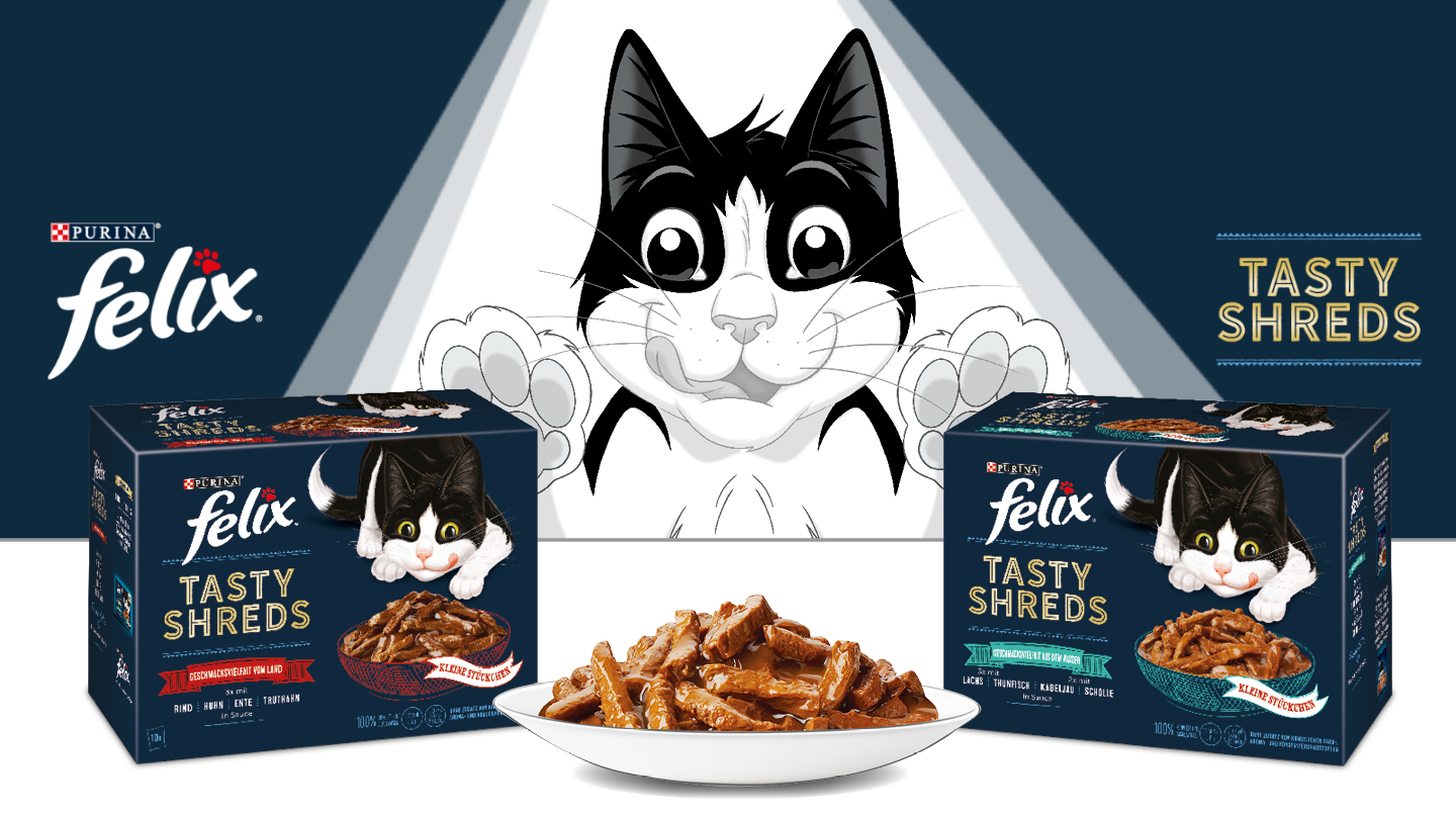 FELIX Tasty Shreds Produkttest Nestlé