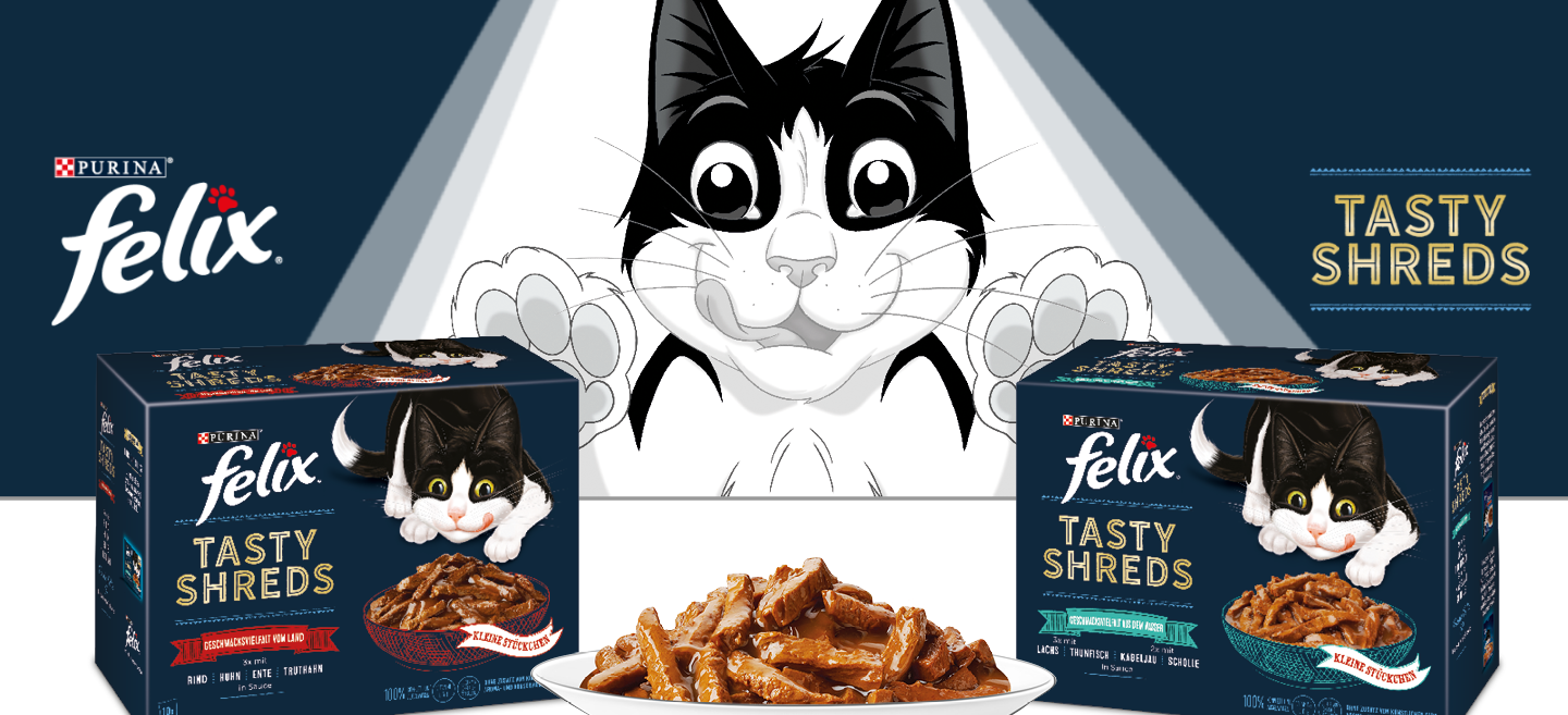FELIX Tasty Shreds Produkttest Nestlé